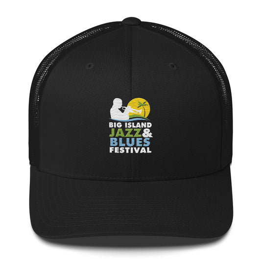 Big Island Jazz and Blues Festival 2024 - Dark Trucker Cap