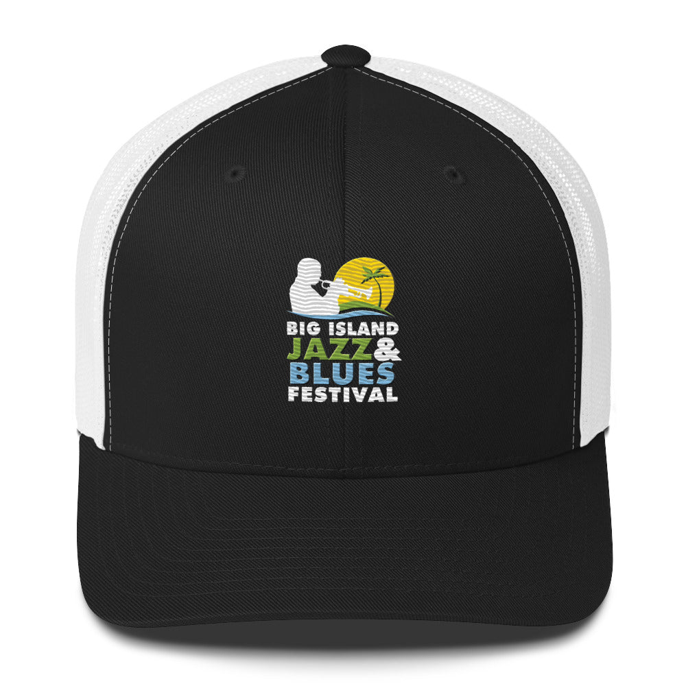 Big Island Jazz and Blues Festival 2024 - Dark Trucker Cap