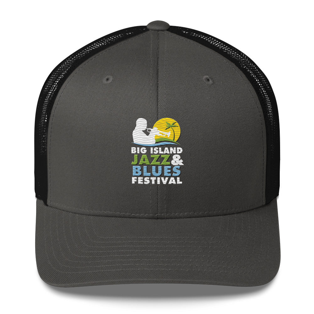 Big Island Jazz and Blues Festival 2024 - Dark Trucker Cap