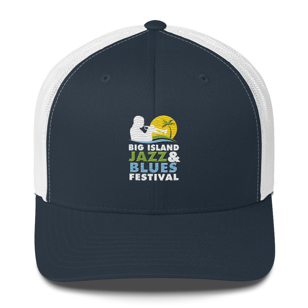 Big Island Jazz and Blues Festival 2024 - Dark Trucker Cap