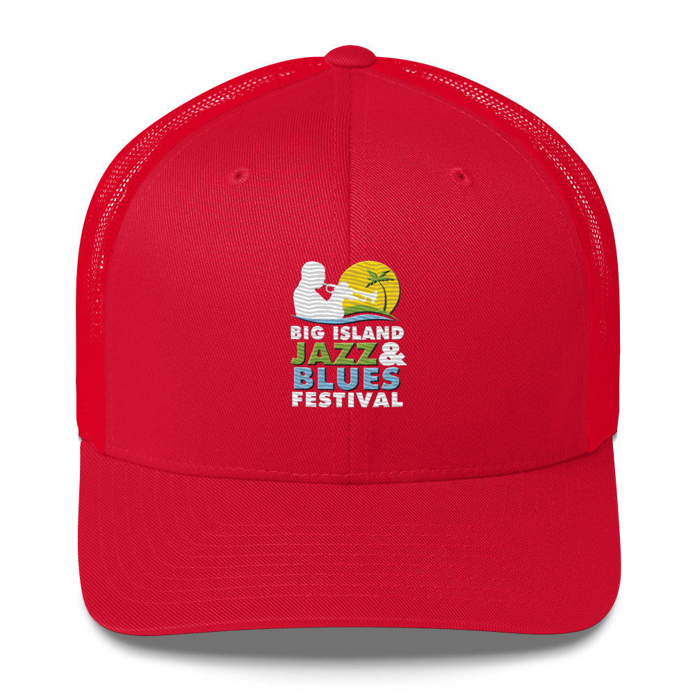 Big Island Jazz and Blues Festival 2024 - Dark Trucker Cap