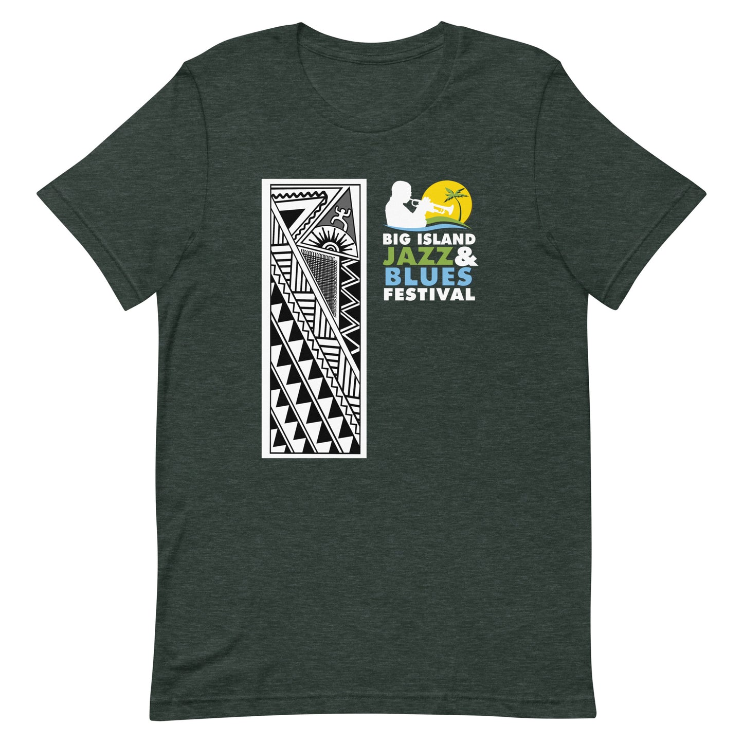 Big Island Jazz and Blues Festival 2024 - Women's Tee Dark