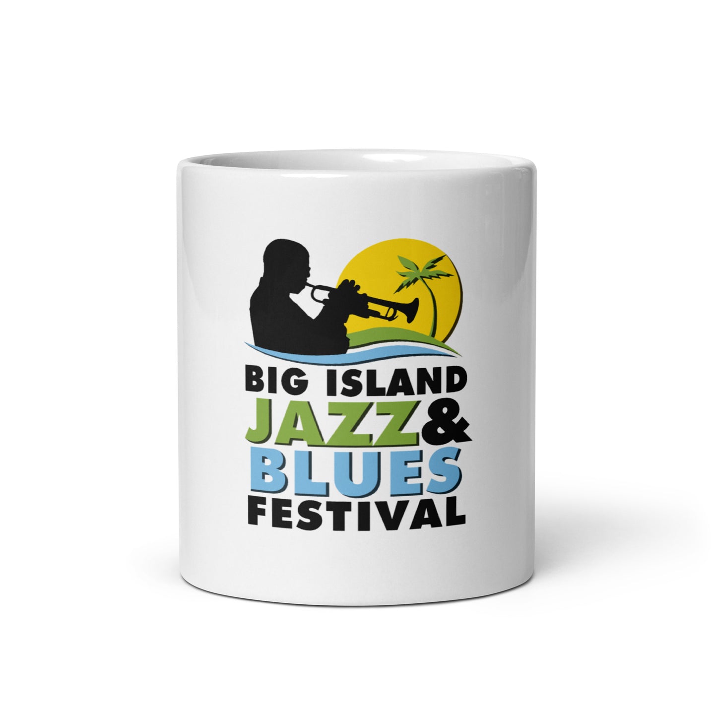 Big Island Jazz and Blues Festival Mug - White