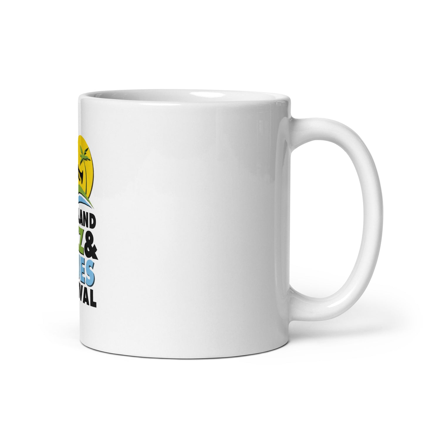 Big Island Jazz and Blues Festival Mug - White